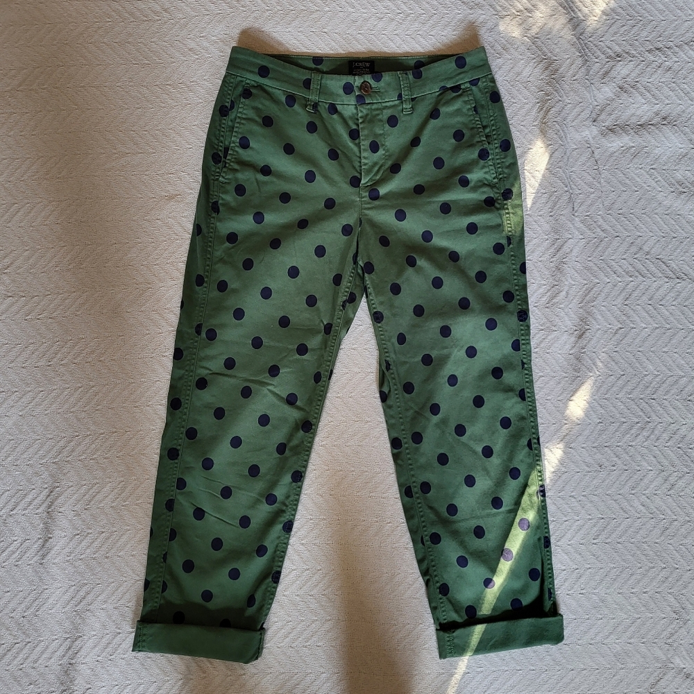 J. Crew High Rise Girlfriend Chino